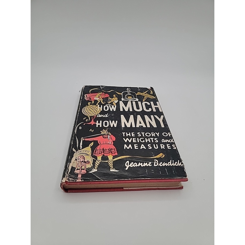 Jeanne Bendick How Much and How Many Hardcover 20th Printing Science Fair